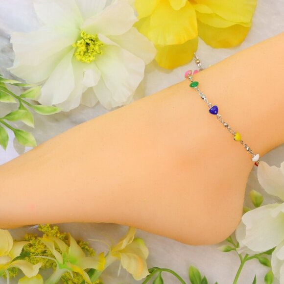Minimalist Anklet, Sleek & Modern Design, Women’s Fashion, YC110076-A - Picture 6 of 10